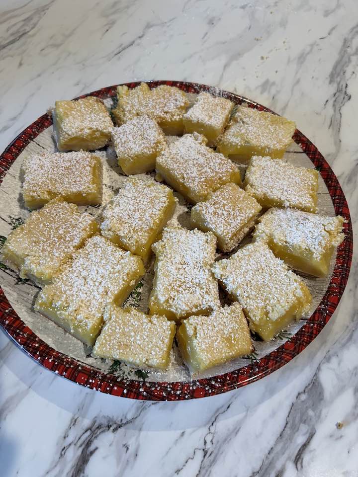 Gluten friendly lemon bars